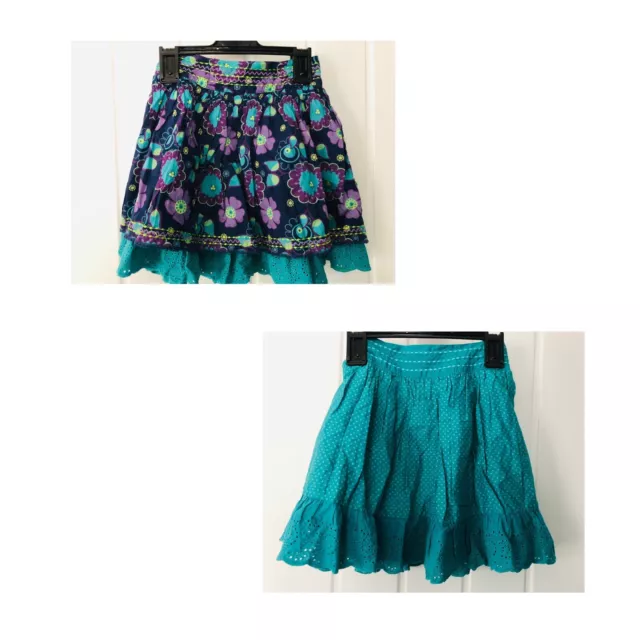 M&S girls 2-in-1 reversible skirt age 1.5-2 years