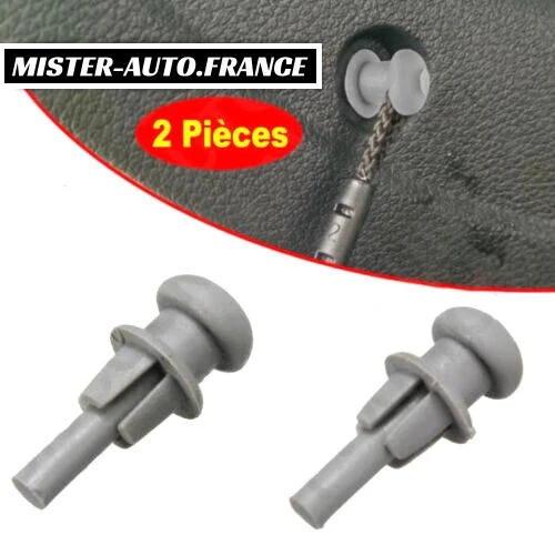 Fixation Plage Arrière Compatible Fiat Tipo SW - 2 Supports Clip Plage Arrière