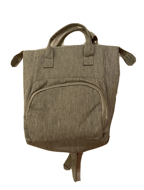 Enfamil Wonderbag Insulated Diaper Backpack Baby Formula Bag in Gray NEW-WOP Enfamil Wonderbag Insulated Diaper Backpack Baby Formula Bag in Gray NEW-WOP