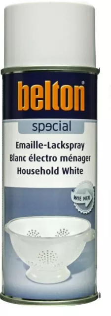 Lackspray Farbe Ausführung Getönt Weiß Klein 400ML Belton