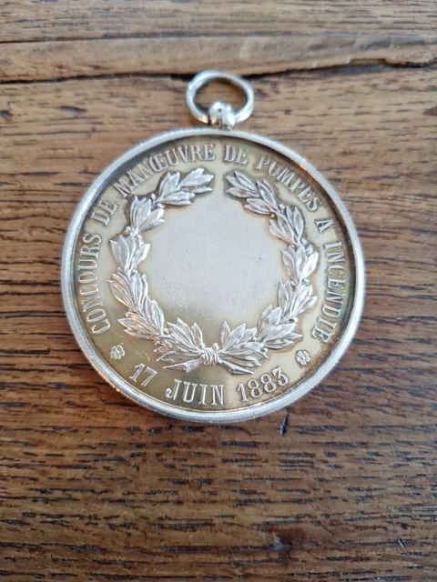Médaille Ministère De L'Agriculture En Argent Signée Ponscarme - XIXe Siècle