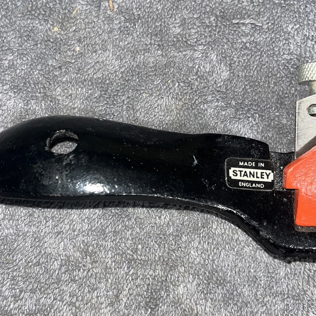 Vintage STANLEY No.151 Spokeshave Woodworking Flat Sole Made in England 3
