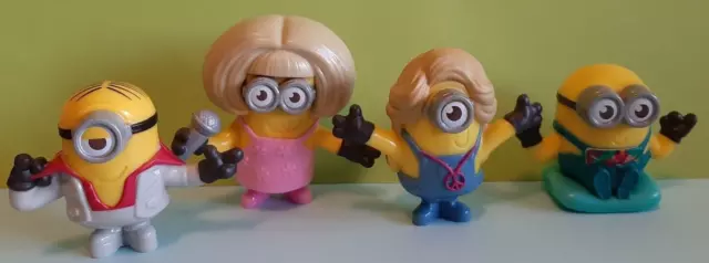 MC DONALD'S HAPPY MEAL Minions 2019 4 pezzi- HM10
