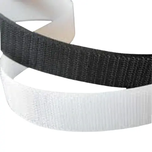 Velcro Sew On Tape Strips Hook And Loop  Black & White Stitch On Tape 50mm Width