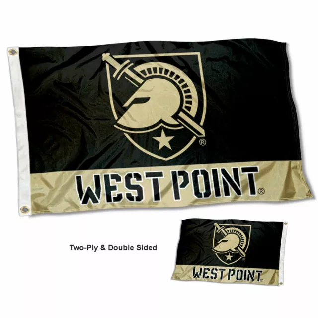 Army Black Knights West Point Flag Double Sided 2-Ply 3x5 Foot Outdoor Banner