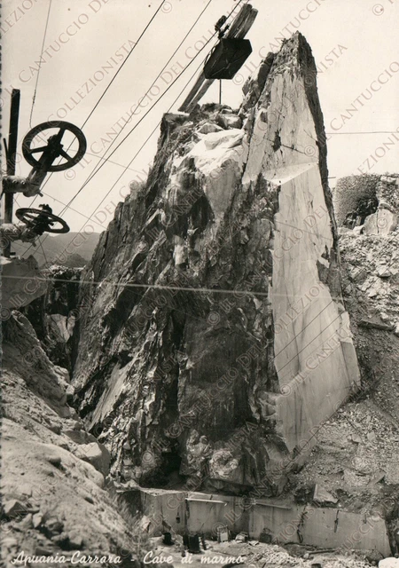 1948 APUANIA Cave di Marmo Carrara Cartolina