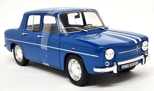 Solido 1/18 – Renault 8 Gordini 1100 – Bleu France 1967 – Modèle Neuf
