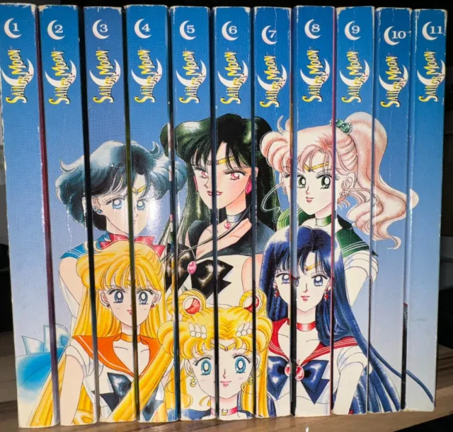 Sailor Moon Manga 1-11 (1.Auflage)