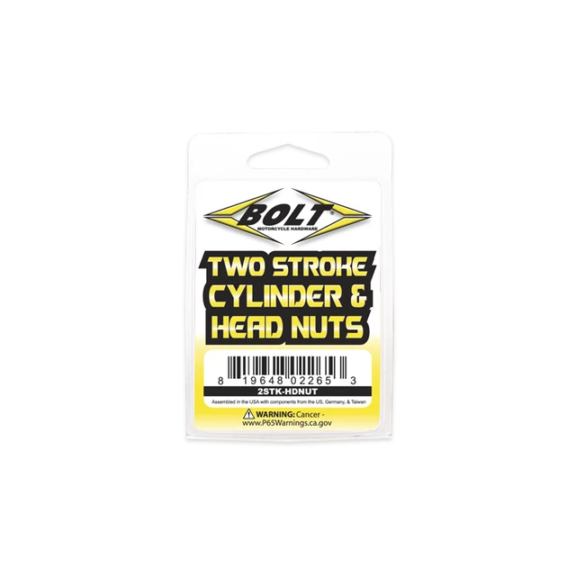 BOLT 2 STROKE Cylinder & Cylinder Head Nuts Kit. Kawasaki KX85 KX125 KX250 £14.87 PicClick UK