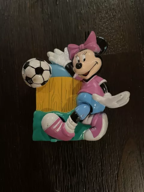 Vintage Disney Minnie Mouse Soccer Candy or Bubble Gum Dispenser