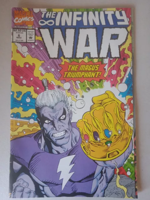 The Infinity War #6 Marvel Comics Thanos Avengers Kang Galactus X-Men Dr Doom