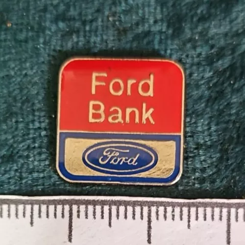 Sammler Pin Set - KFZ/AUTO - FORD "Logo Bank" - Rar/Selten - emailliert