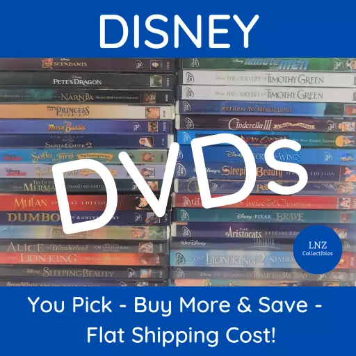 Walt Disney DVDs Pixar Children & Family Movies & Cartoons **You Pick** *Read*