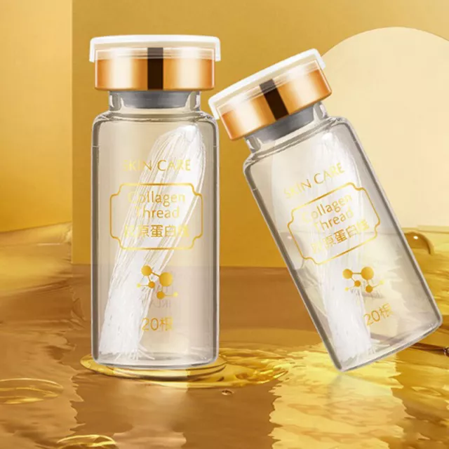 Face Lift Plump Seta Fibroina Linea Assorbibile Rughe Ferme Proteine Oro