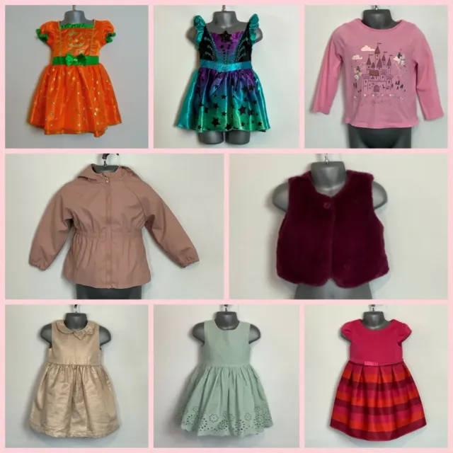 Pacchetto vestiti per bambine abito/giacca/top 18-24 mesi - a scelta l'articolo