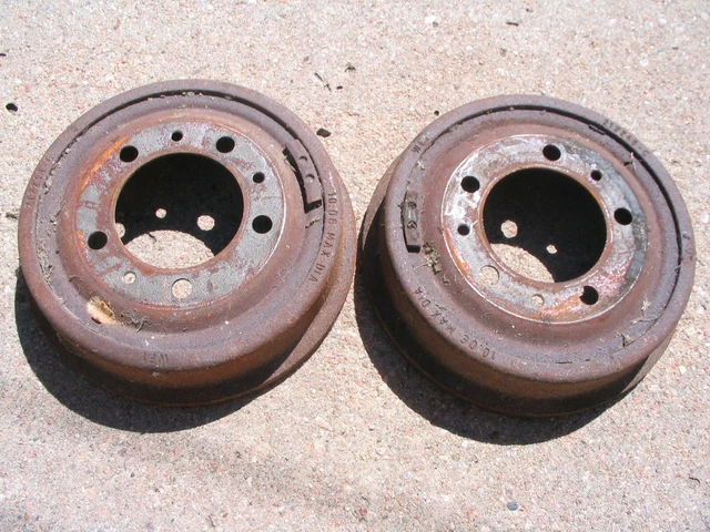 DJ-5c 1974 Jeep Dispatcher Post Office  10" FRONT DRUMS ONLY    PARTING OUT