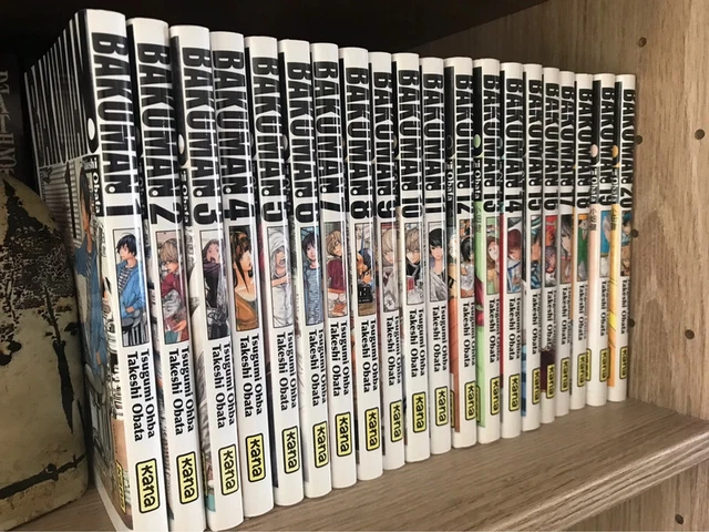 MANGA BAKUMAN TOME 1 à 20 collection complète intégrale Death Note