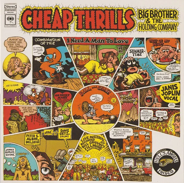 Big Brother & The Holding Company Cheap Thrills gat vinyl LP NEW sealed