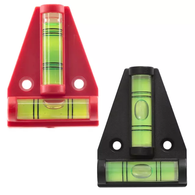 TRIXES 2 Way Mini Spirit Level *All Colours* NEW Small T Bubble Levelling Tool