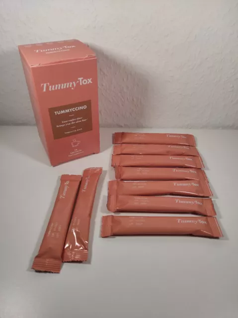 9 Portionen TummyTox Tummyccino Cappuccino Drink zum Abnehmen Diät Pulver - NEU