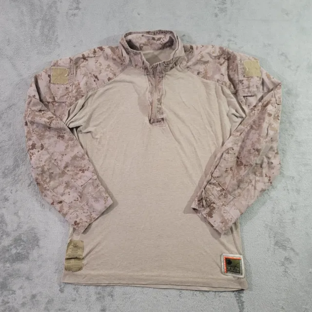 USMC Frog Shirt FR Combat Ensemble Shirt Desert MARPAT Regular Crye Medium Reg