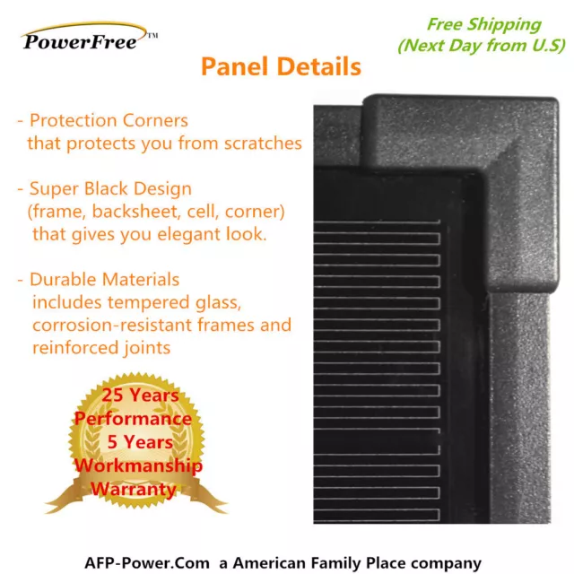 200w 200 Watt 2 100w Solar Panel Plug-n-Power Space Flex Kit for 12v Battery 3