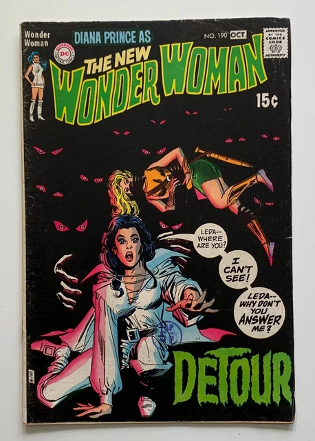 WONDER WOMAN #190 (DC 1970) VG/FN Bronze Age comic EUR 36,42 - PicClick IT