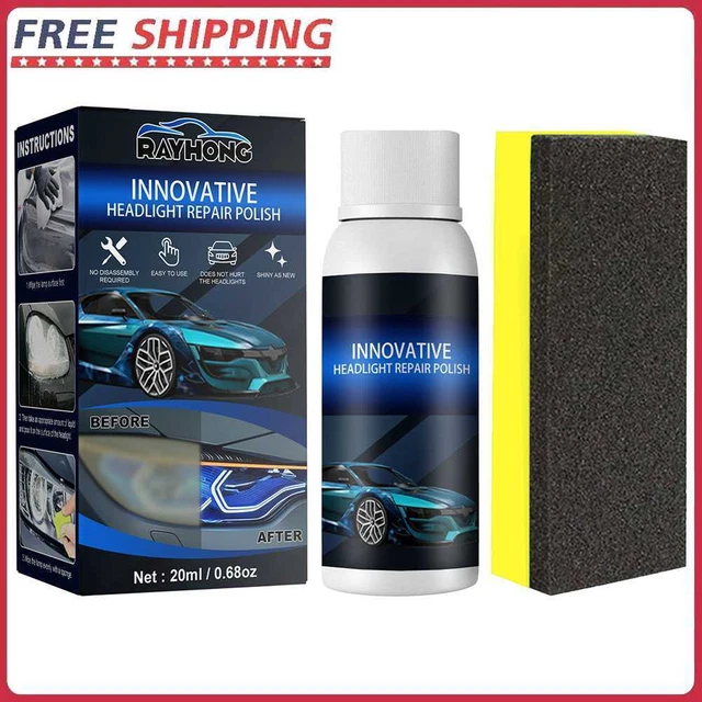 Car Headlight Polishing Agent Scratch Remover Repair Fluid Light Coating Renewal