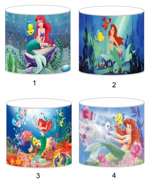 The Little Mermaid Lampshade Ceiling Light Pendant Bedside Table Lamp