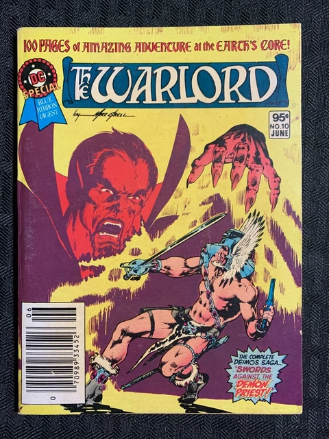 1981 THE WARLORD DC Special Blue Ribbon Digest #10 FN 6.0 Mike Grell
