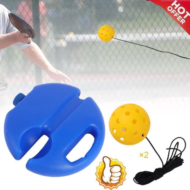 Pickleball Trainer 40Holes Pickleball Ball Baseboard Pickleball Training Aid.