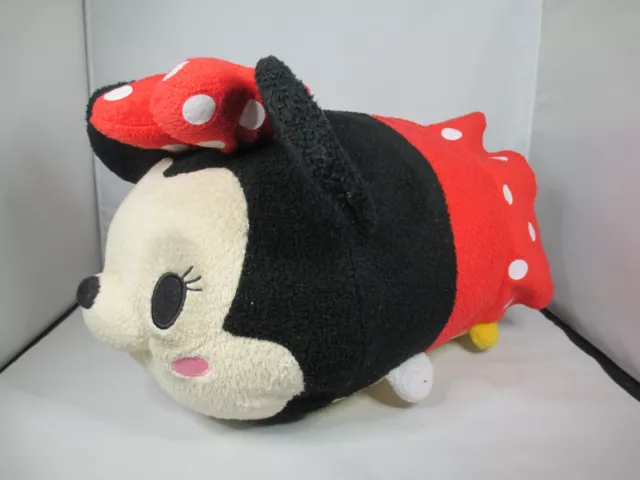 Disney Store Tsum Tsum - Minnie Mouse - Medium/ Large Soft Plush Toy 12" Cushion