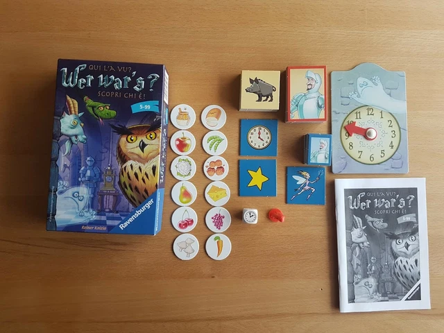 Wer war`s ? - Reisespiel - Ravensburger - top Zustand - ab 5 Jahre - komplett