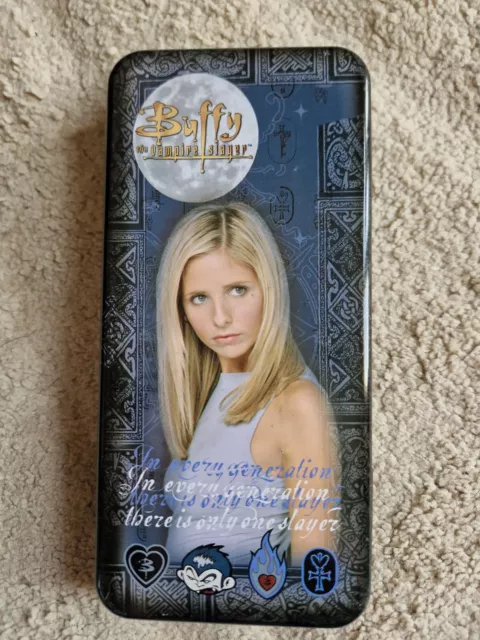 Buffy the Vampire Slayer Helix Pencil Case Stationary Tin 2002, Merchandise