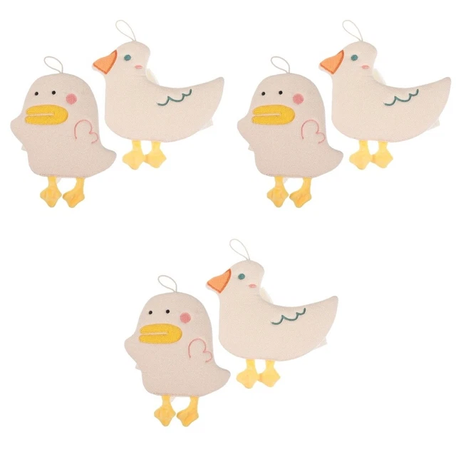 6 PIEZAS Niños Dibujos animados Bath Guante de baño Encantador Niño Pequeño