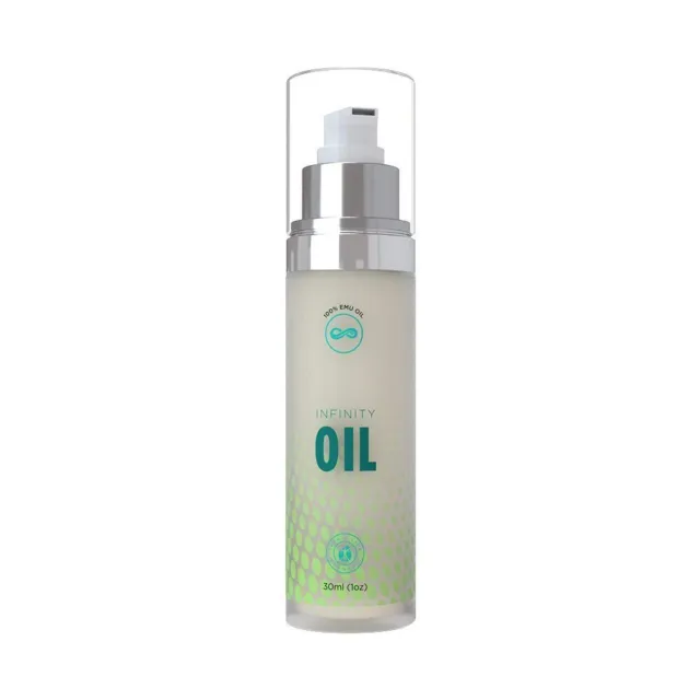 Infinity Oil 100% Pure Emu Oil Pure Natural -Vitamin E - Skin Treatment