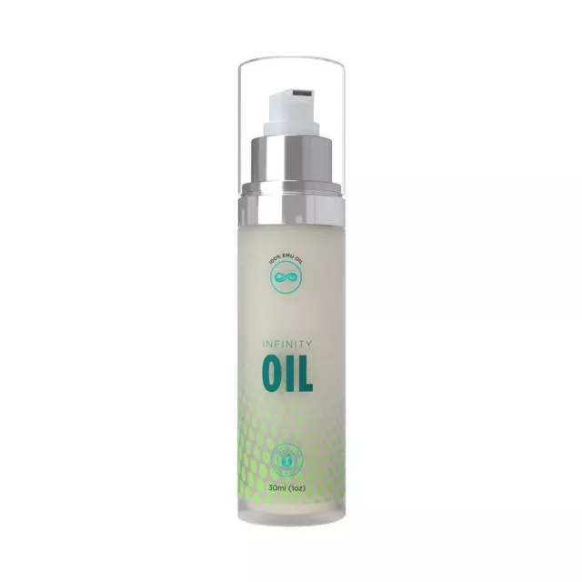 Infinity Oil 100% Pure Emu Oil Pure Natural -Vitamin E - Skin Treatment