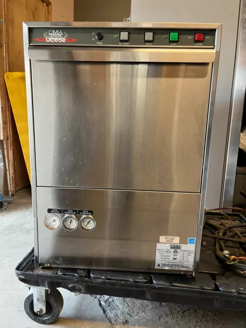 CMA Dishmachines UC65E High Temperature Undercounter Dishwasher - 208/230V