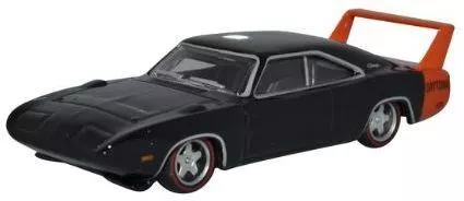 Oxford Diecast 1:87 Scale Dodge Charger Daytona 1969 Black