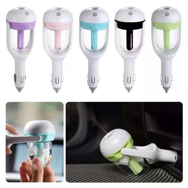 Mini Car Air Humidifier Steam Air Purifier Aroma Diffuser Mist Maker Sprayer