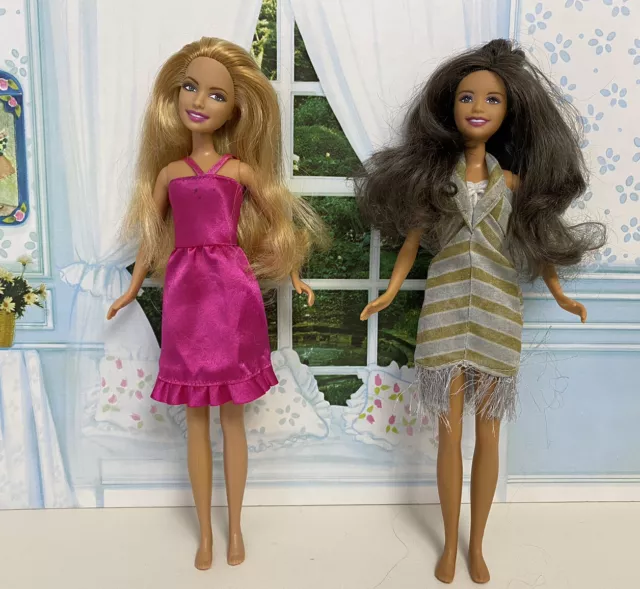 High School Musical Dolls Sharpay and Gabriella Collectable Dolls x 2 Dressed