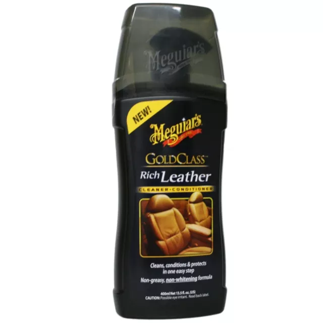 (EUR41, 25/L) Meguiar's`S Or Classe Rich Cuir Nettoyeur & Conditionneur 400ml