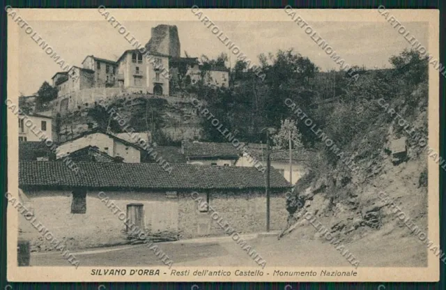 Alessandria Silvano d'Orba cartolina EE6193