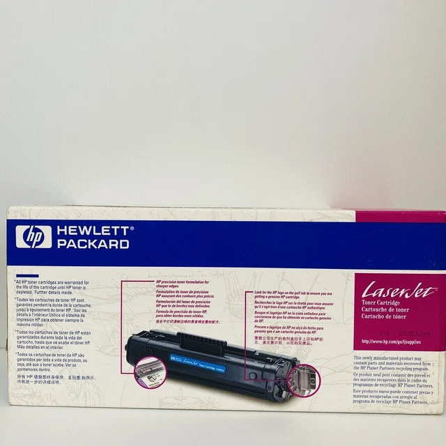 HP LASERJET 92A Black Toner Cartridge Genuine OEM Sealed C4092A $23.35 ...