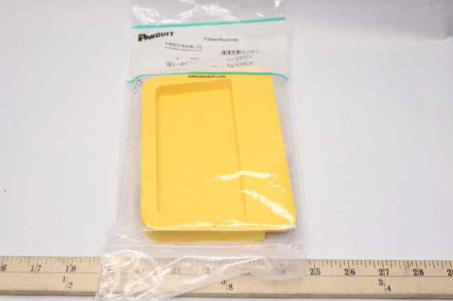 Panduit End Cap Fitting 6" x 4" FREC6X4LYL