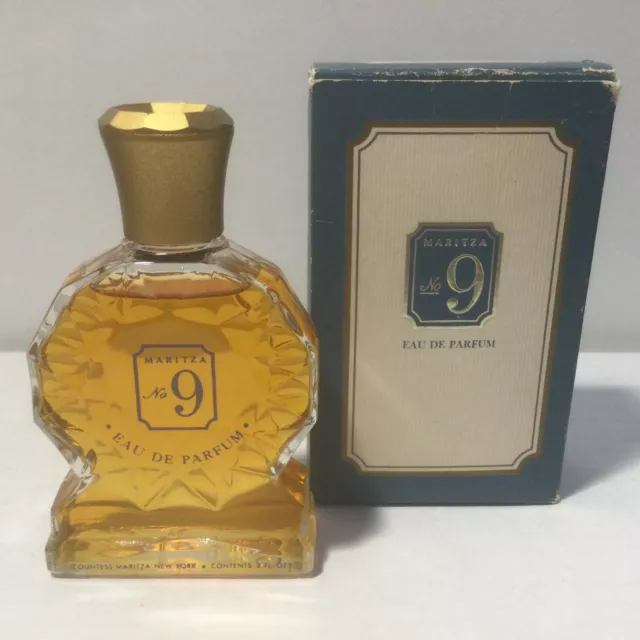 COUNTESS MARITZA NO. 9 Eau de Parfum 2 oz with Box Vintage Perfume $150.00  - PicClick
