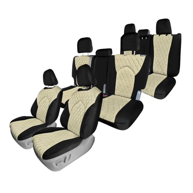 Custom Fit Car Seat Covers for Toyota Highlander LE 2020-2024