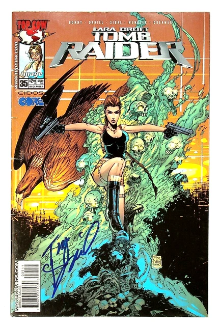 Lara Croft Tomb Raider #35 Signed by Tony Daniel Image Comics