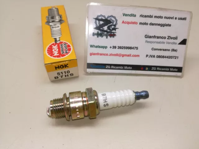 Nuovo NGK candela accensione B7HS 5110 SPARK PLUG Ducati Vespa Cagiva Yamaha