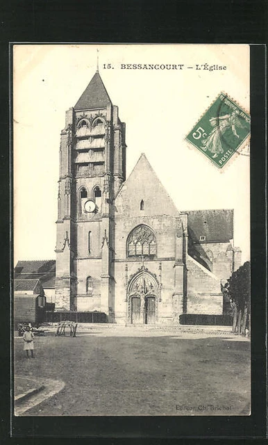 CPA Bessancourt, L´Eglise
